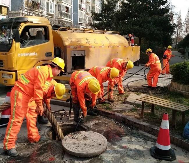 文殊镇市政管道清淤