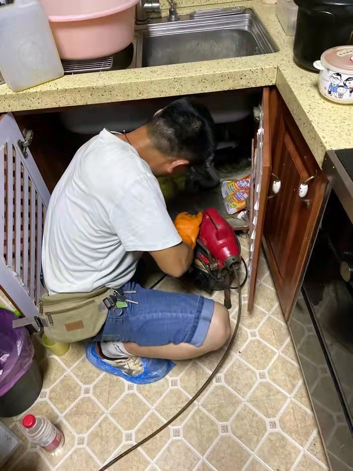 文殊镇通下水道